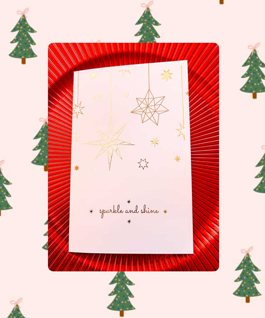 Sparkle and Shine Card