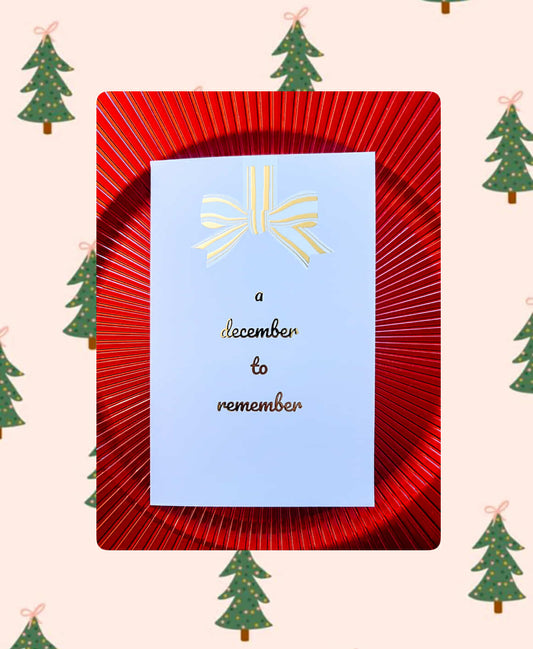 Remember December Card