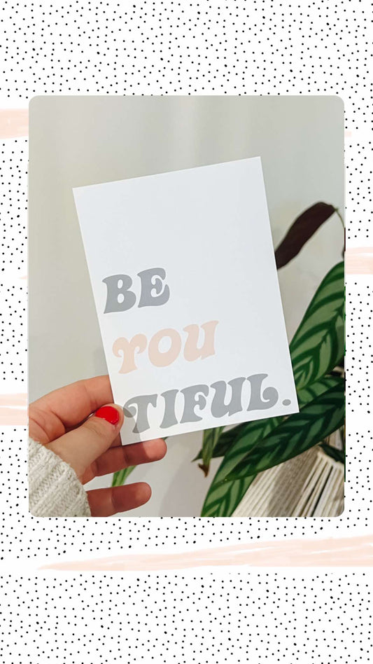 Be You Postcard